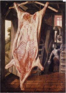 Slaughtered Pig by Joachim Beuckelaer
