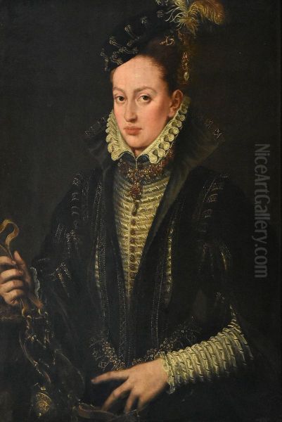 Portrait of a woman, possibly Margaetha of Habsburg (1522-1586) - view 1