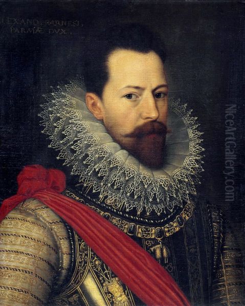 Portrait of the condottiere Alexander (Alessandro) Farnese, Duke of Parma, Governor of the Netherlands (1545-1592) - view 1