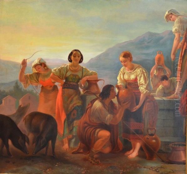 The Youth of future Pope Sixtus V - view 1