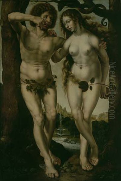 Adam and Eve - view 1