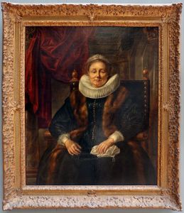 Portrait of an unknown woman by Jacob Jordaens
