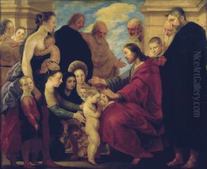 Let the children come to me by Adam van Noort