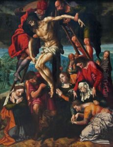 descent from the Cross by Jan Sanders Van Hemessen
