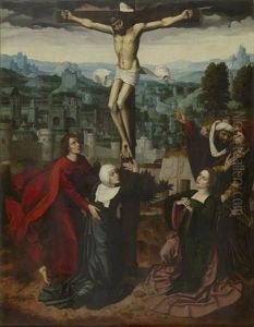 Crucifixion by Ambrosius Benson