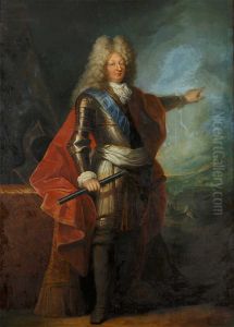 Portrait en pied du Grand Dauphin by Hyacinthe Rigaud