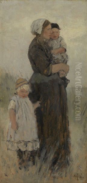 Woman from Scheveningen - view 1