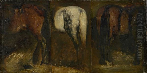 Studies van paarden - view 1