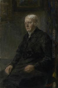 Portret van Sientje Mesdag-van Houten