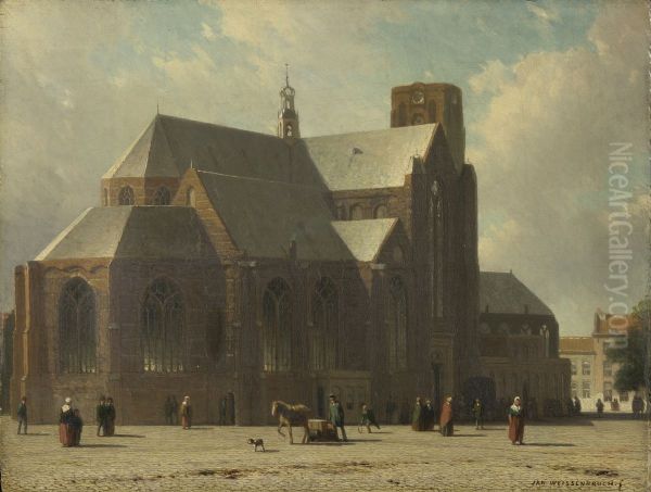 Souvenir van de St. Laurenskerk te Rotterdam - view 1