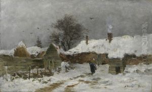 Winter te Heelsum by Maria Bilders-van Bosse