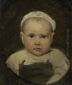 Kinderportret by Bernard Blommers