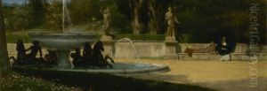Romeins park (Opus nr. CLXXXIV) by Lawrence Alma-Tadema