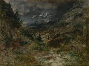 View of the Pyrenees by Narcisse Virgilio Diaz