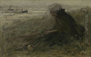 Op de uitkijk by Jacob Maris