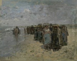 Fish market by Anton Mauve