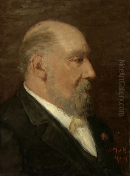 Portrait of H.W. Mesdag - view 1