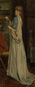 De vrouw van de schilder (Opus nr. XCIII) by Lawrence Alma-Tadema
