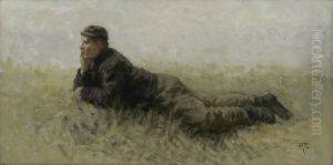 Op de uitkijk by David Adolph Constanz Artz