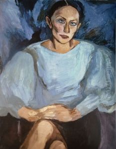 Liudmyla Skirdar's portrait by Irina Vysheslavska