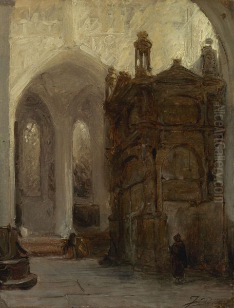 St Peter's, Louvain - view 1
