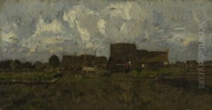 Landschap bij Beilen Landschap bij Beilen
