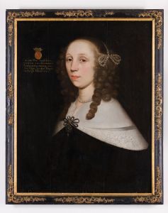 Portrait of Anna van Appeldoorn (?-1665) by Geldersch Landschap en Kasteelen
