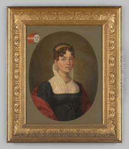 Portret van Cornelia Maria Theresia Josepha barones van Wijnbergen van Bussloo by Geldersch Landschap en Kasteelen