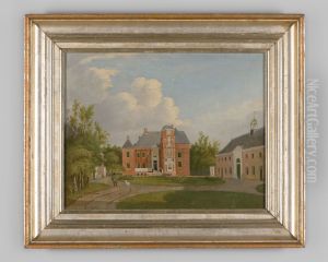 Kasteel Cannenburch met voorplein
