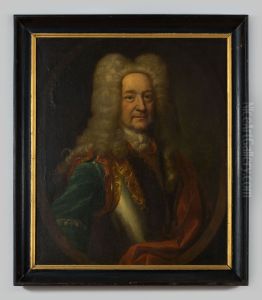 Portret van Johann Christian von Zobel Portret van Johann Christian von Zobel