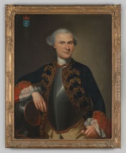 Portret van Willem August Sirtema, baron van Grovestins by Pierre Frederic de la Croix