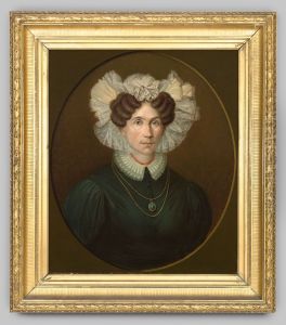 Portret van Helena Dorothea Luhn Portret van Helena Dorothea Luhn