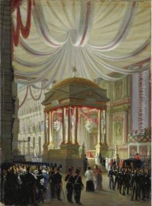 Scena Di Processione Religiosa by Carlo Canella