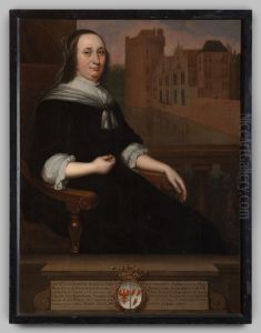 Portret van Johanna van Arnhem by Geldersch Landschap en Kasteelen