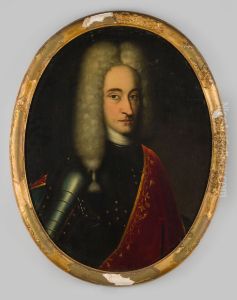 Portret van Hans Willem van Aylva by Bernard Accama