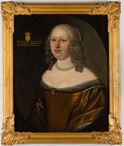Portret van Elsabe van Baer Portret van Elsabe van Baer