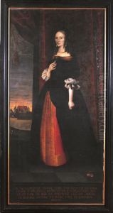 Portret van Maria Torck by Harmen de Bye