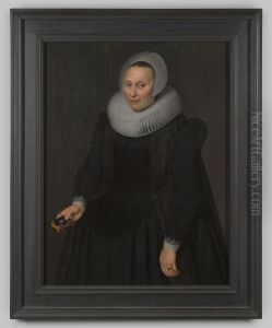 Portret van Christina van Berck Portret van Christina van Berck