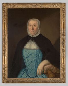 Portret van Henriette Bernhardine Verstege by Arnold Kaldenbach
