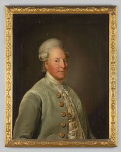 Portret van Helenus Willem van Leyden by Louis Francois Gerard van der Puyl