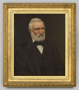 Portret van Johann Heinrich Wilhelm Lups by Peter Janssen