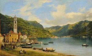 Lago Di Como by Giuseppe Canella