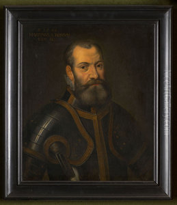 Portret van Marten van Rossem Portret van Marten van Rossem