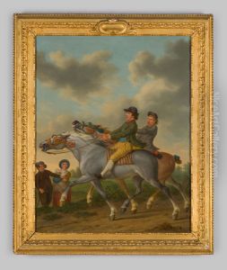 Paarden in galop Paarden in galop