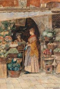 Italienischergemusehandler by Giuseppe Canella