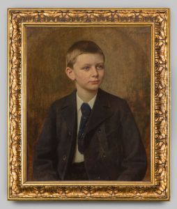 Portrait of Johann Heinrich Wilhelm ('Heinz') Lups (1885-1899)
