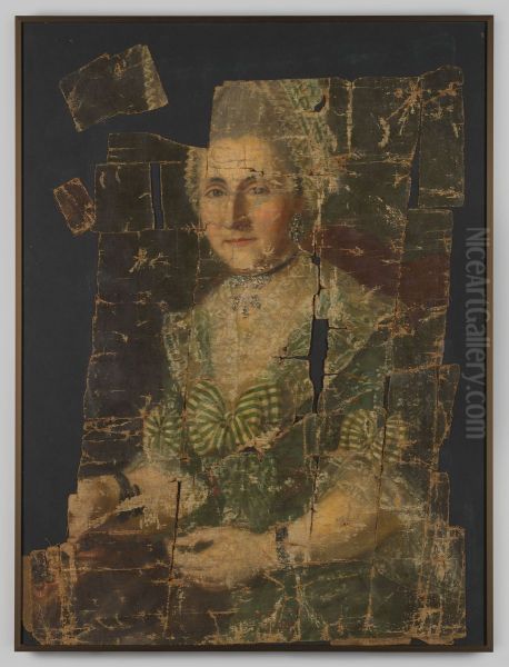 Portrait of a woman, probably Johanna Henrica Hoogland (1743-1795) - view 1