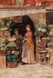 La Bottega Dell'ortolano by Giuseppe Canella