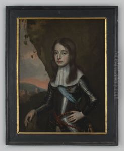 Portret van prins Willem III van Oranje by Johannes Mytens