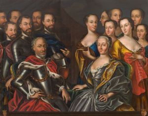 Familieportret van Johan van Isendoorn
